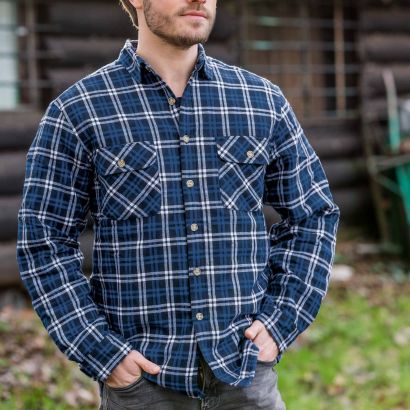 Chemise en flanelle pour hommes