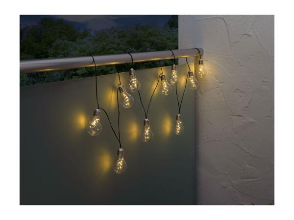 Livarno Home Solar Bulb String Lights