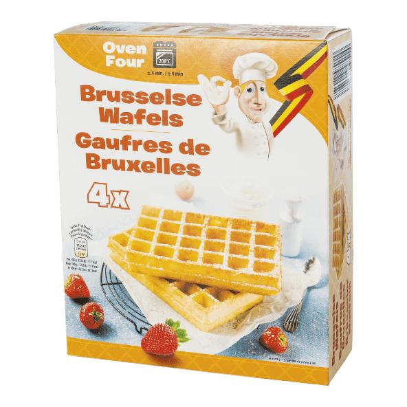Brusselse wafels, 4 st.