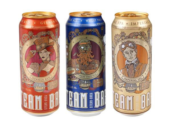 Bière artisanale Steam Brew (uniquement en Suisse romande et au Tessin)