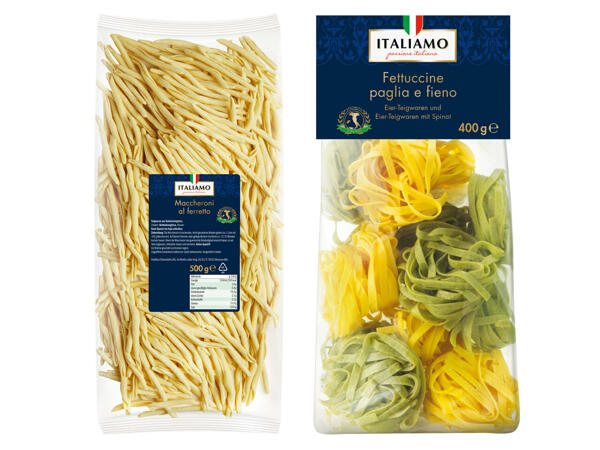 ITALIAMO Fettuccine Paglia e Fieno oder Maccheroni al Ferretto