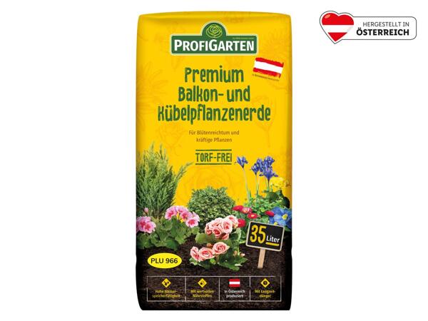 Premium Balkon- und Kübelpflanzenerde