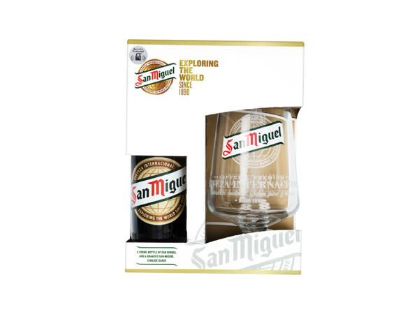 San Miguel Beer & Chalice Gift Pack