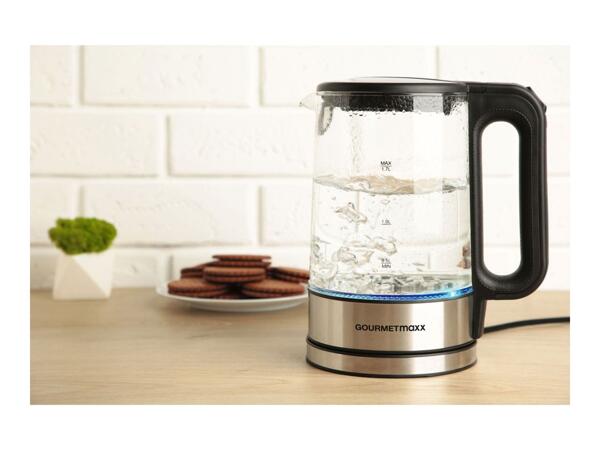 Gourmetmaxx 1.7L Glass Kettle