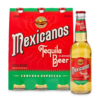 Bier mit Tequila, 3er-Packung