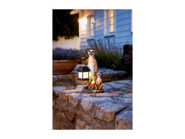 Livarno Home Decorative Solar-Powered Light - Meerkats