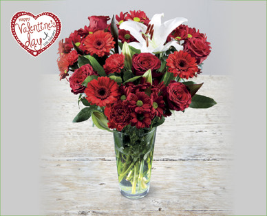 Valentine's Red Rose Bouquet^