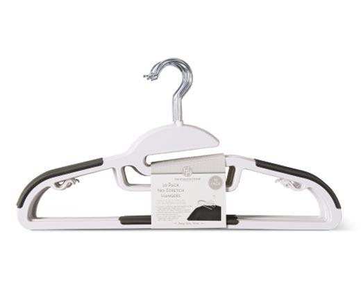 Easy Home 
 10-Pack No-Stretch Hangers