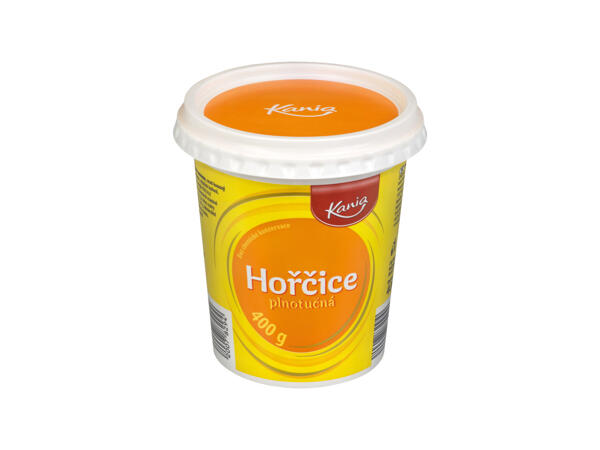 PLNOTUČNÁ HOŘČICE