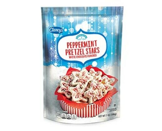 Clancy's 
 Dipped Peppermint Pretzel Stars