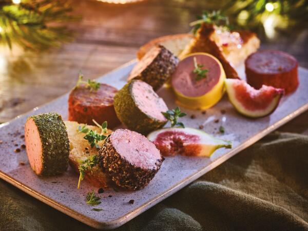 Leberpaté Pralinen