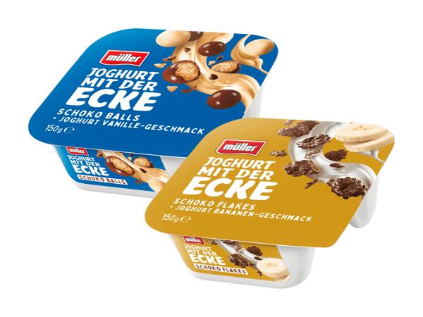 Joghurt mit der Ecke