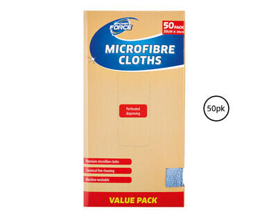 Microfibre Cloths 50pk