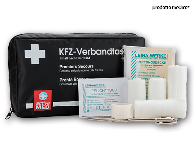 Kit di primo soccorso per auto ACTIVE MED