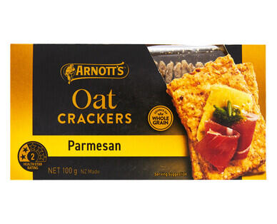 Arnott's Oat Crackers Parmesan 100g
