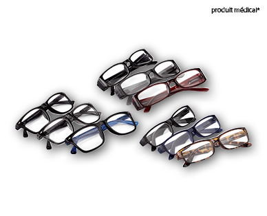 Lunettes de lecture, 3 pièces MODERN OPTIC