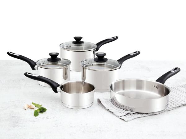 Stainless Steel Pan Set