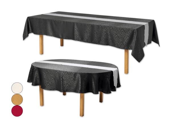 Jacquard-Tischdeckenset, 2-teilig
