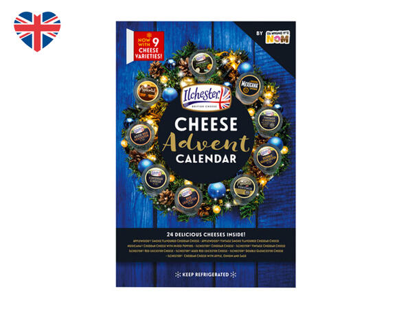 So Wrong It's Nom Ilchester(R) British Cheese Advent Calendar
