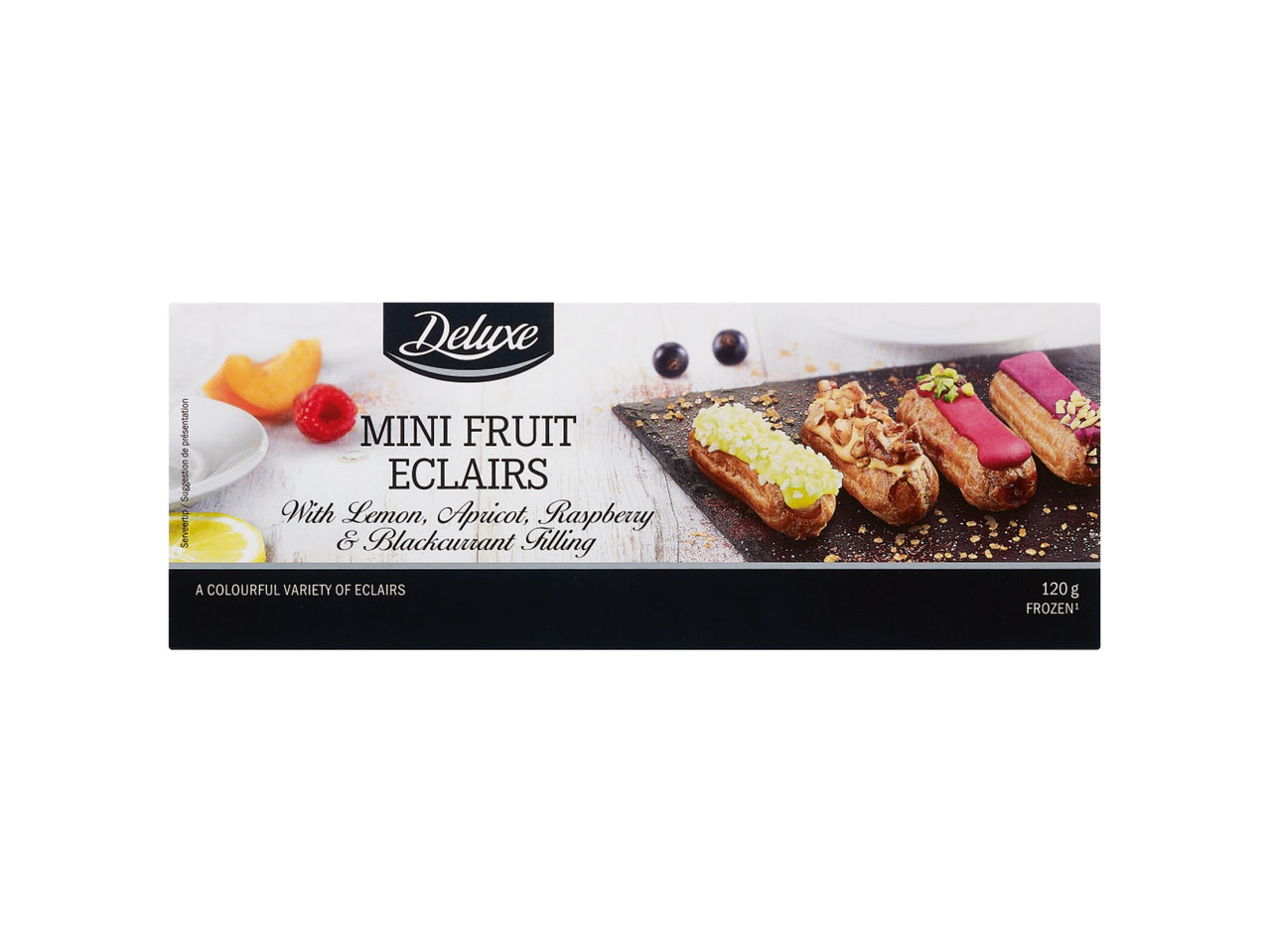 Mini-eclairs met fruit