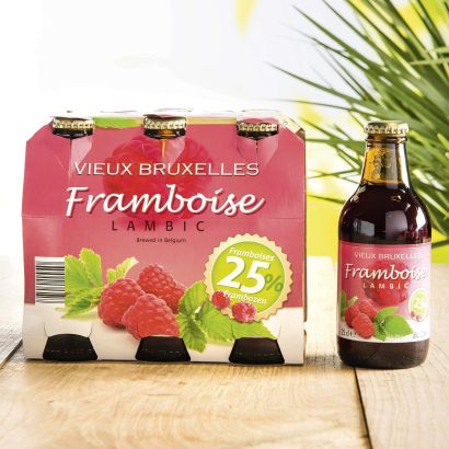 Himbeerbier, 6er-Packung