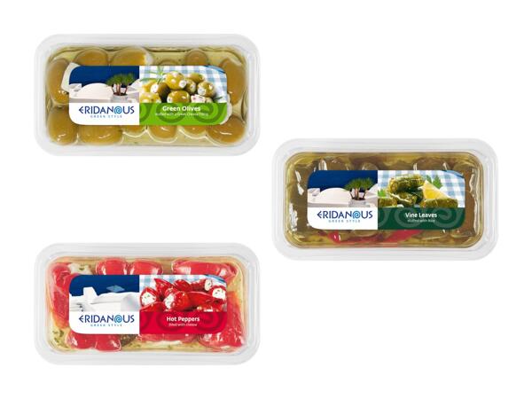 Antipasti dans l'huile