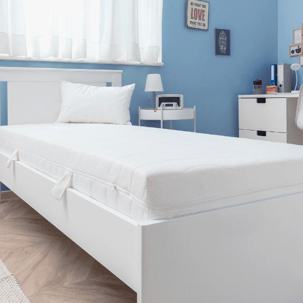 QUALITY TEXTILES(R) 				Matelas à ressorts ensachés, 1 pers.