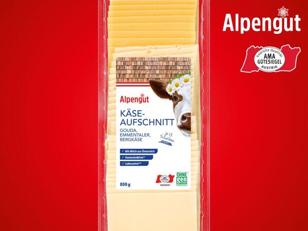 Käseaufschnitt