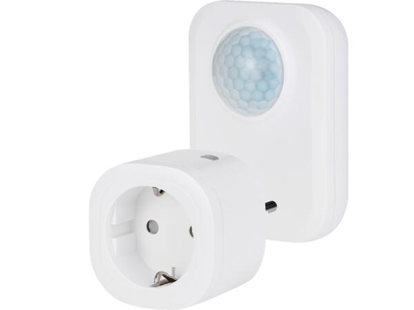 Adapterkontakt med rörelsedetektor