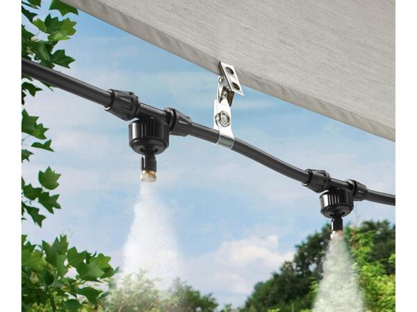 Mist cooling & watering system