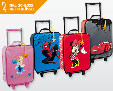 DISNEY PRINCESS/ULTIMATE SPIDERMAN/MICKEY MOUSE/CARS Kindertrolley