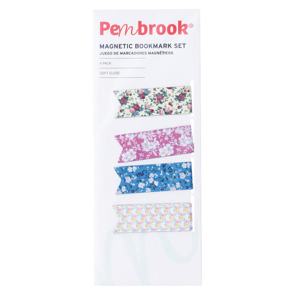 Pembrook Floral Magnetic Bookmark