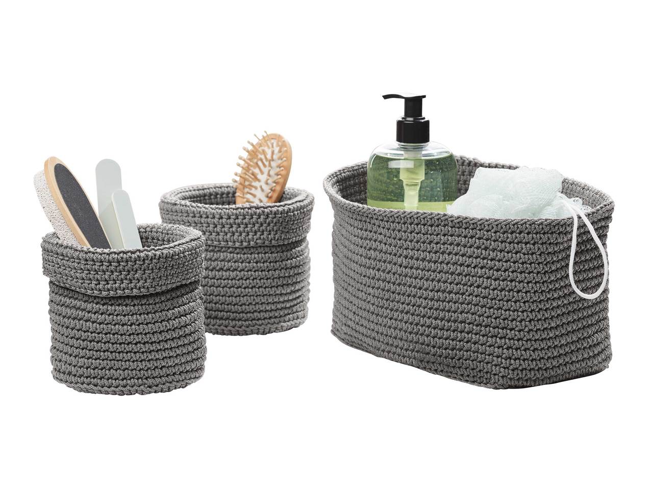 Storage Baskets, 3 pieces