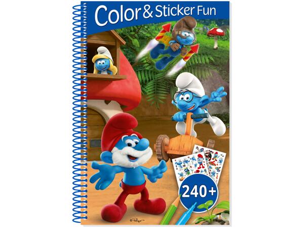 Colouring & Sticker Book