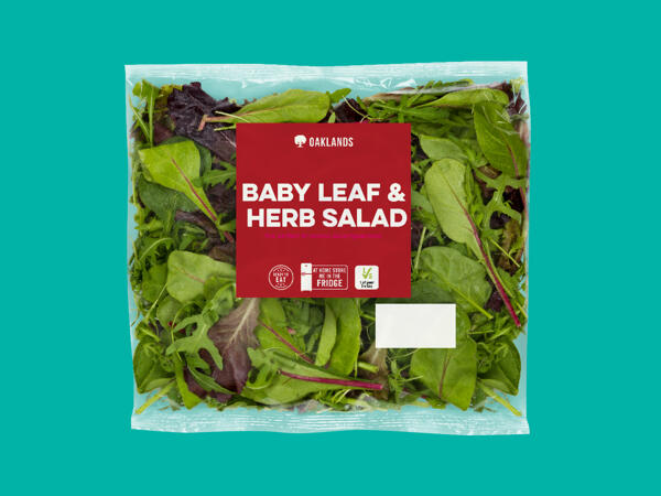 Oaklands Baby Leaf & Herb Salad