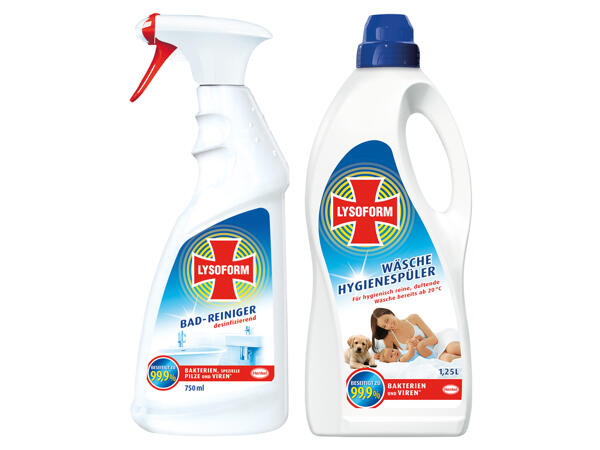 Lysoform Reiniger oder Hygienespüler