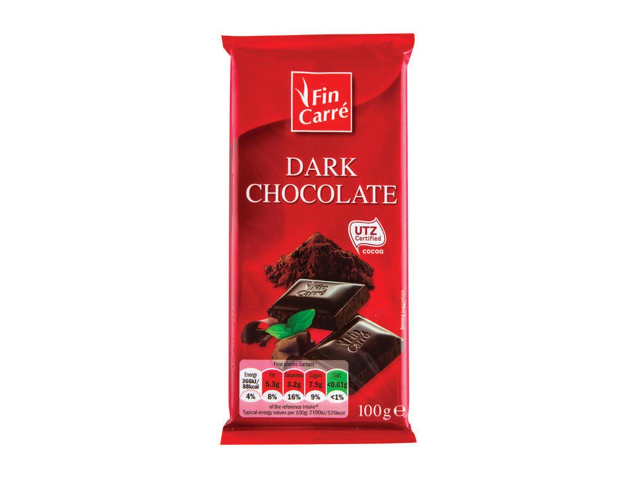 FIN CARRÉ Dark Chocolate