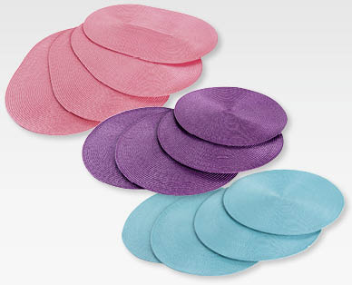 MY LIVING STYLE Geflochtene Platzsets
