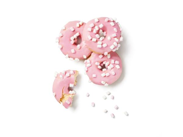 Pinky Marshmallow Donut