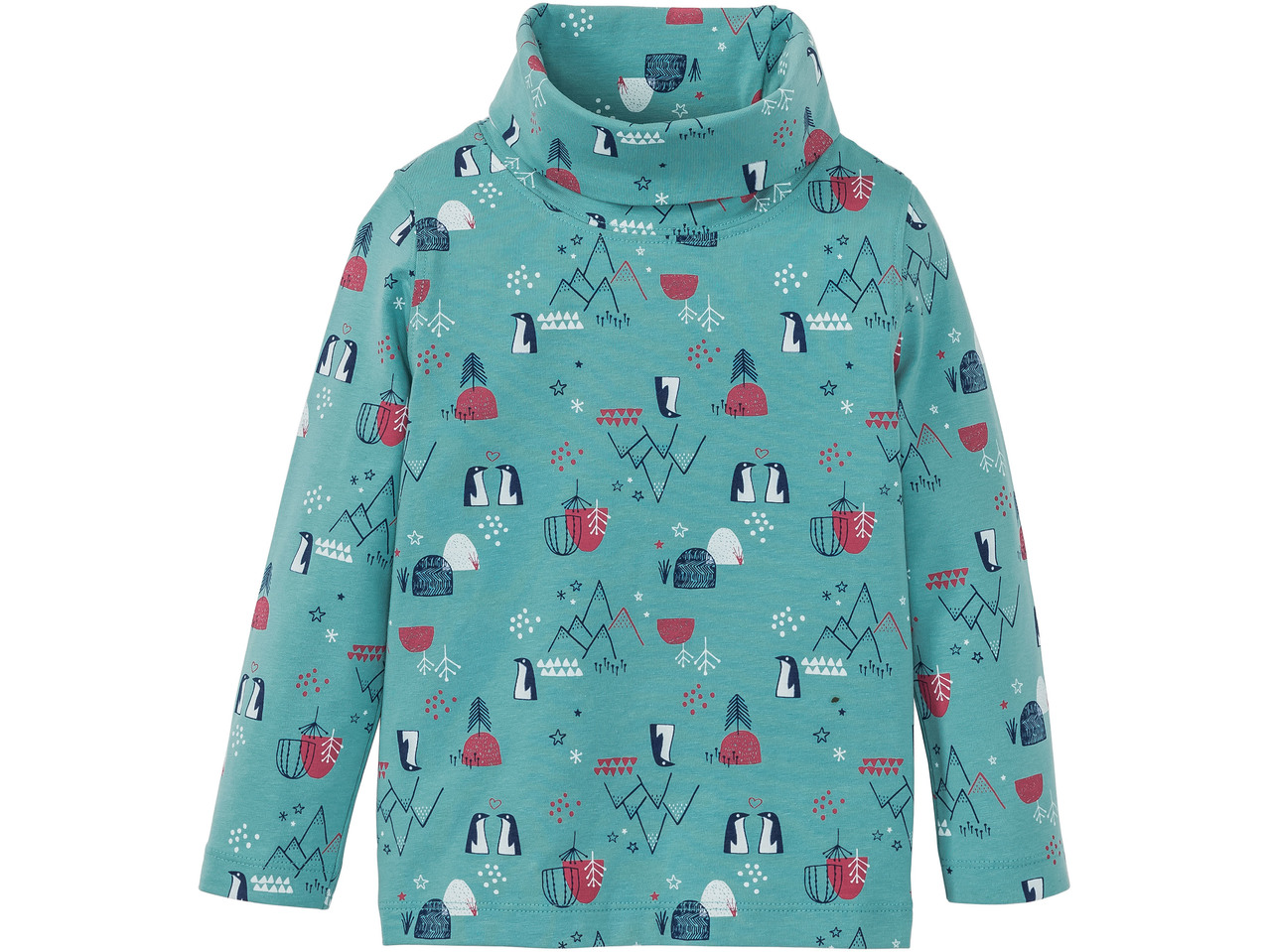 LUPLIU Kids' Roll Neck Tops