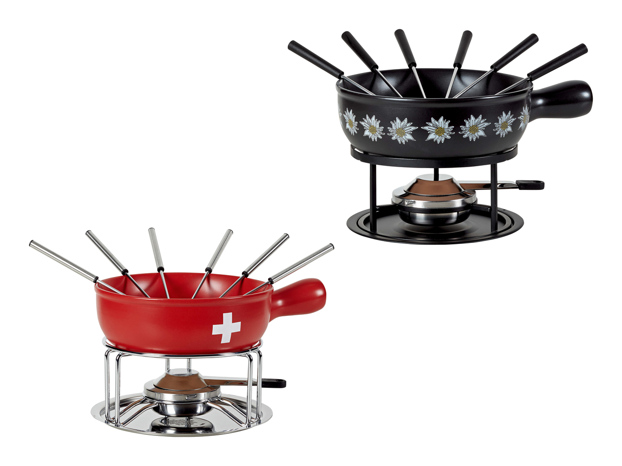 Set per fondue al formaggio, 9 pezzi