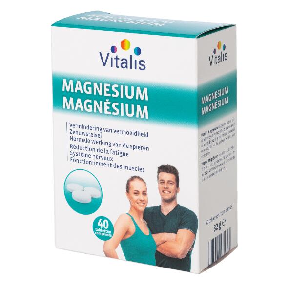 Magnesiumtabletten, 40 st.