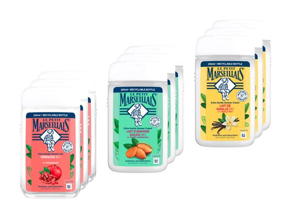 Gels douche Le Petit Marseillais, pack de 3