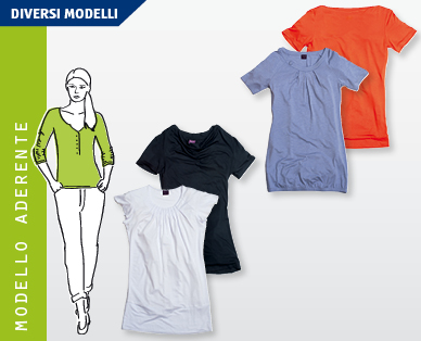 Maglietta lunga da donna BLUE MOTION