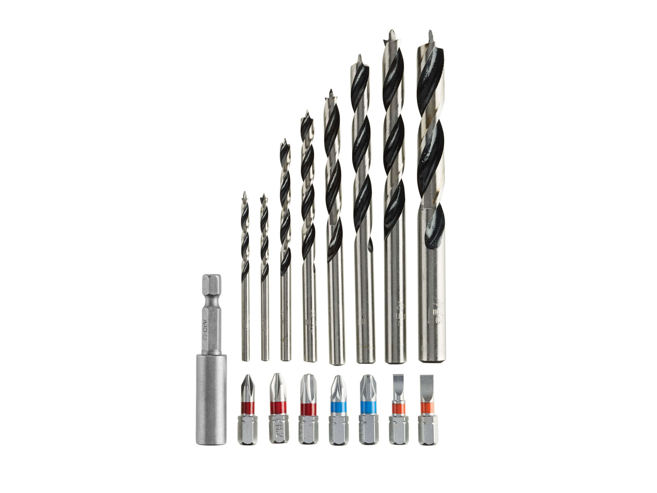 Drill Bit Set, 16 pieces