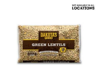 Dakota's Pride Green Split Peas or Green Lentils
