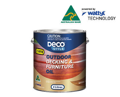Decking and Furniture Oil 4L