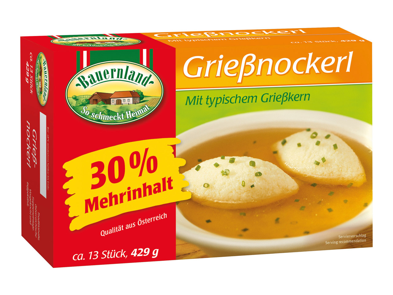 BAUERNLAND Grießnockerl 429 g