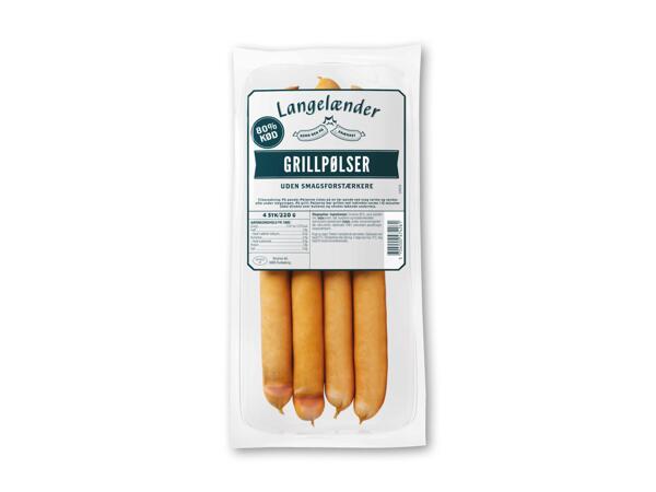 Lange­lænder wiener- eller grillpølser