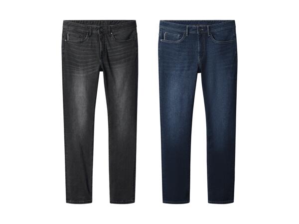 Jeans haut de gamme, coupe ajustée